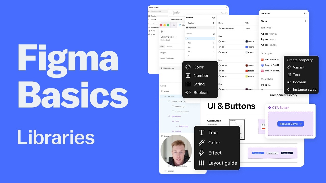 Figma Basics: How to make the most of libraries