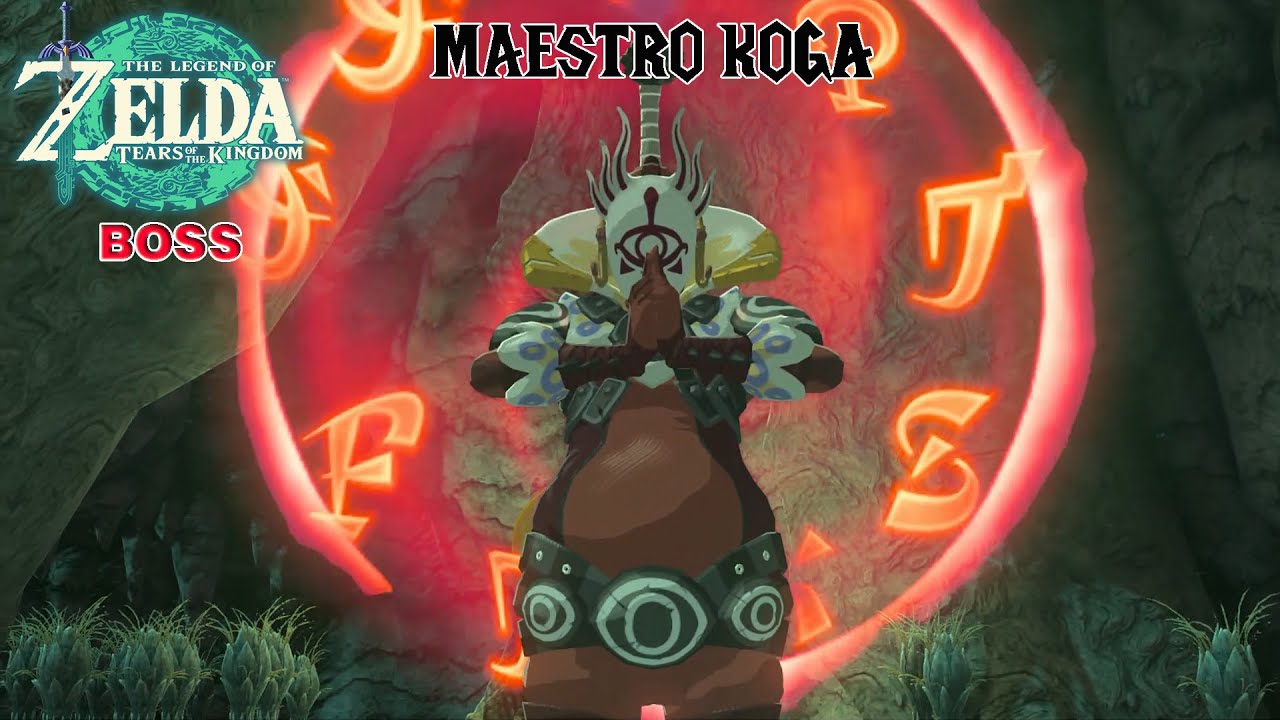 Zelda TotK - Il duello definitivo contro Koga, il capo del clan Yiga.