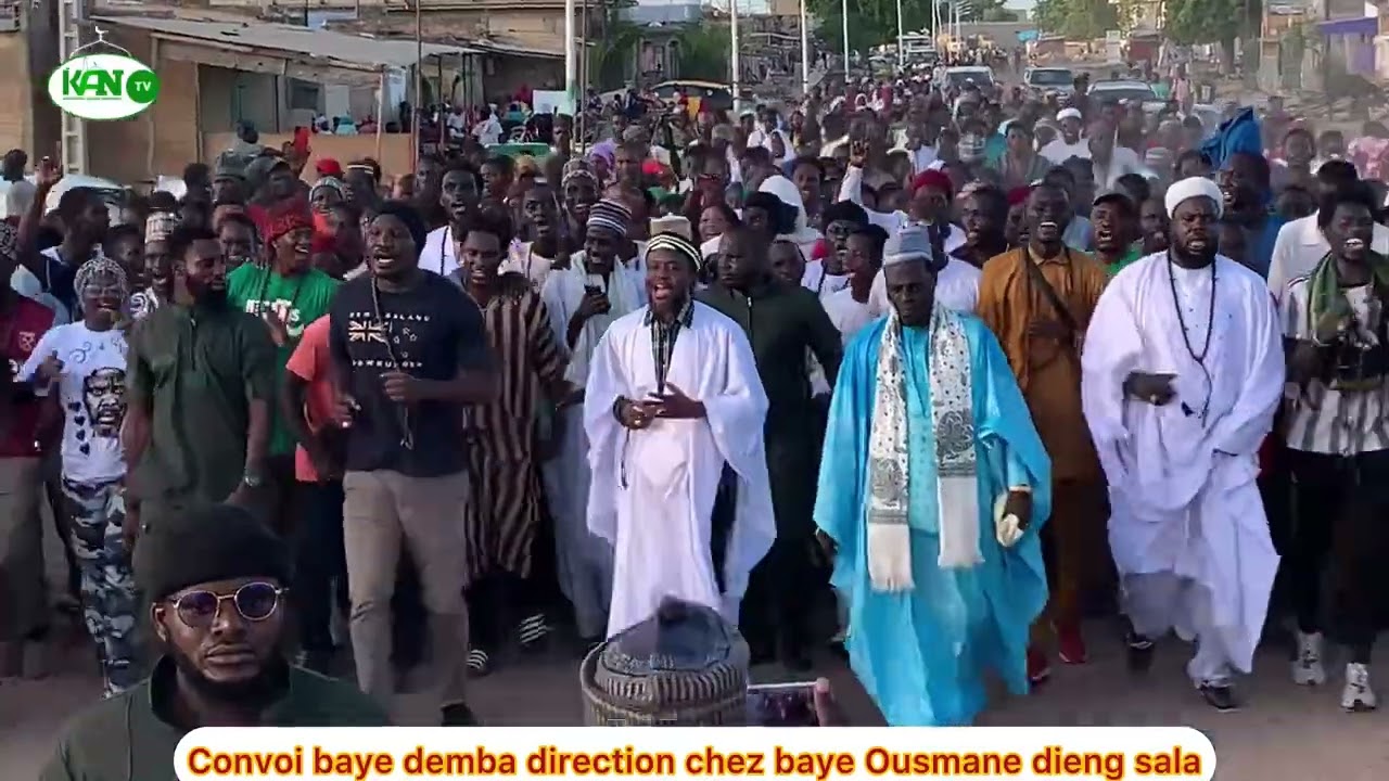 Convoi baye demba sy direction chez baye Ousmane dieng