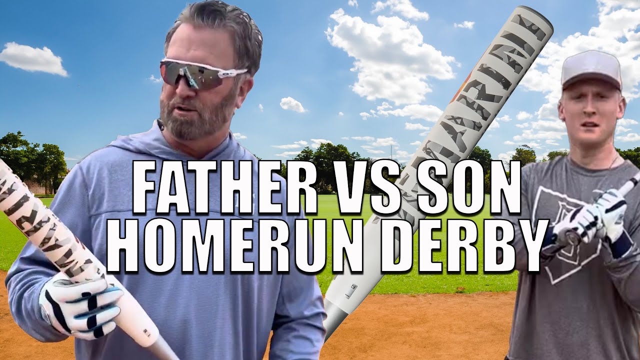 Father vs Son Home Run Derby with Demarini Lady Cartel Bat