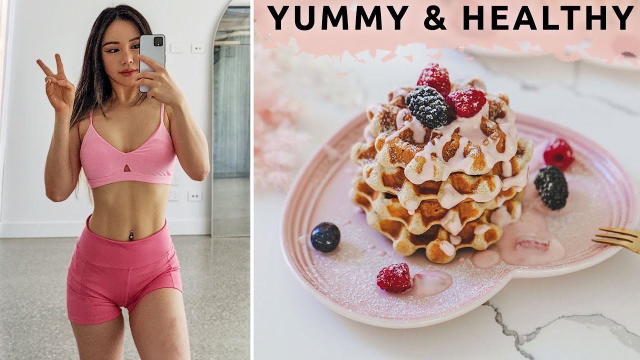 What I Eat to Lose Weight 👀 Waffles + NEW Recipe site!