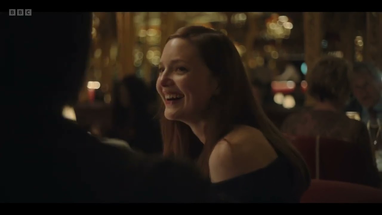 C.B. Strike - Robin and Strike - Dinner and almost kiss