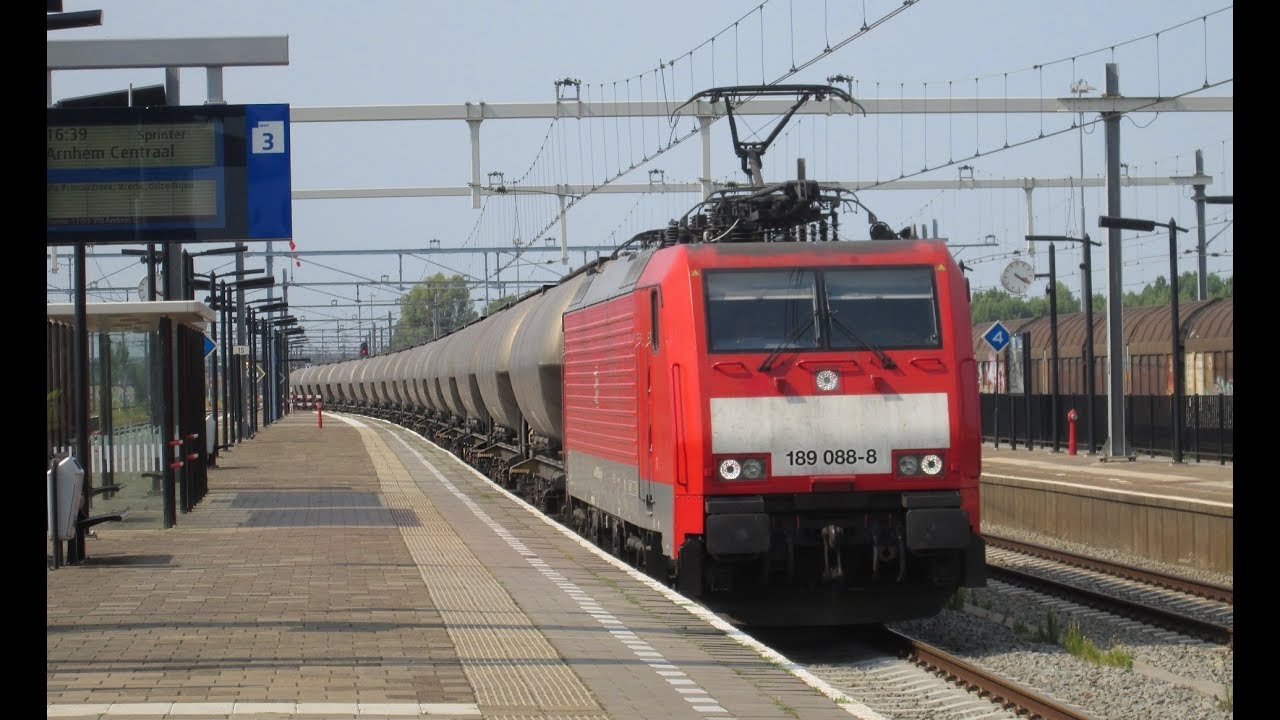 Treinen op Lage Zwaluwe - Thalys, NS, EGS, DB, SBB Cargo, LTE, RTB Cargo...