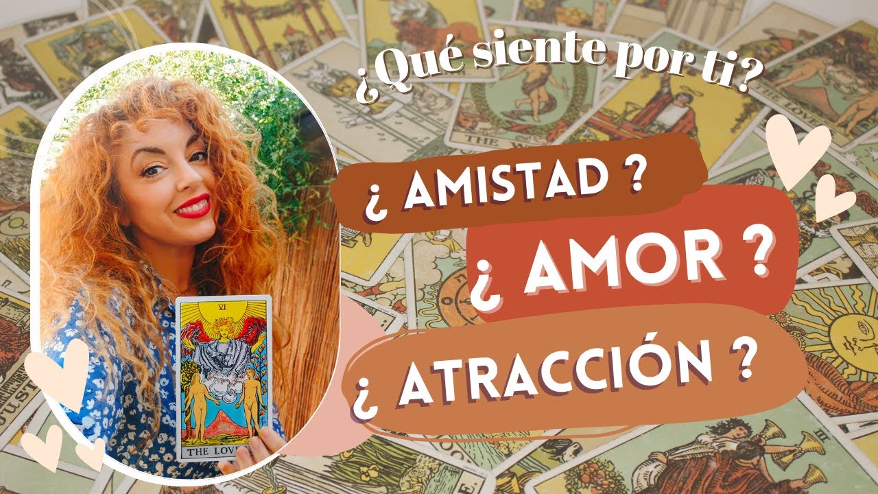 Cartas del TAROT que hablan de AMOR, AMISTAD o ATRACCIÓN 💖 Cómo diferenciarlas (qué siente por ti) 🥰