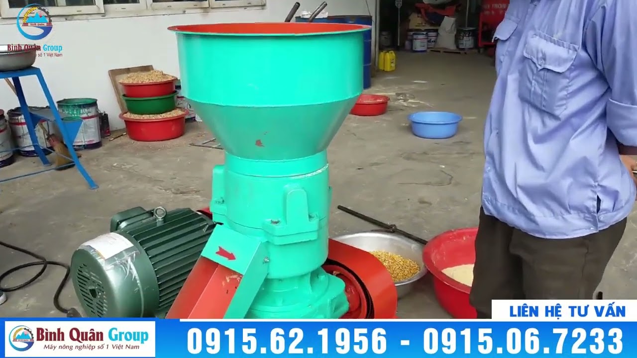 Máy Ép Cám Viên S270 Chuyên Sản Xuất Cám Viên Cho Trang Trại