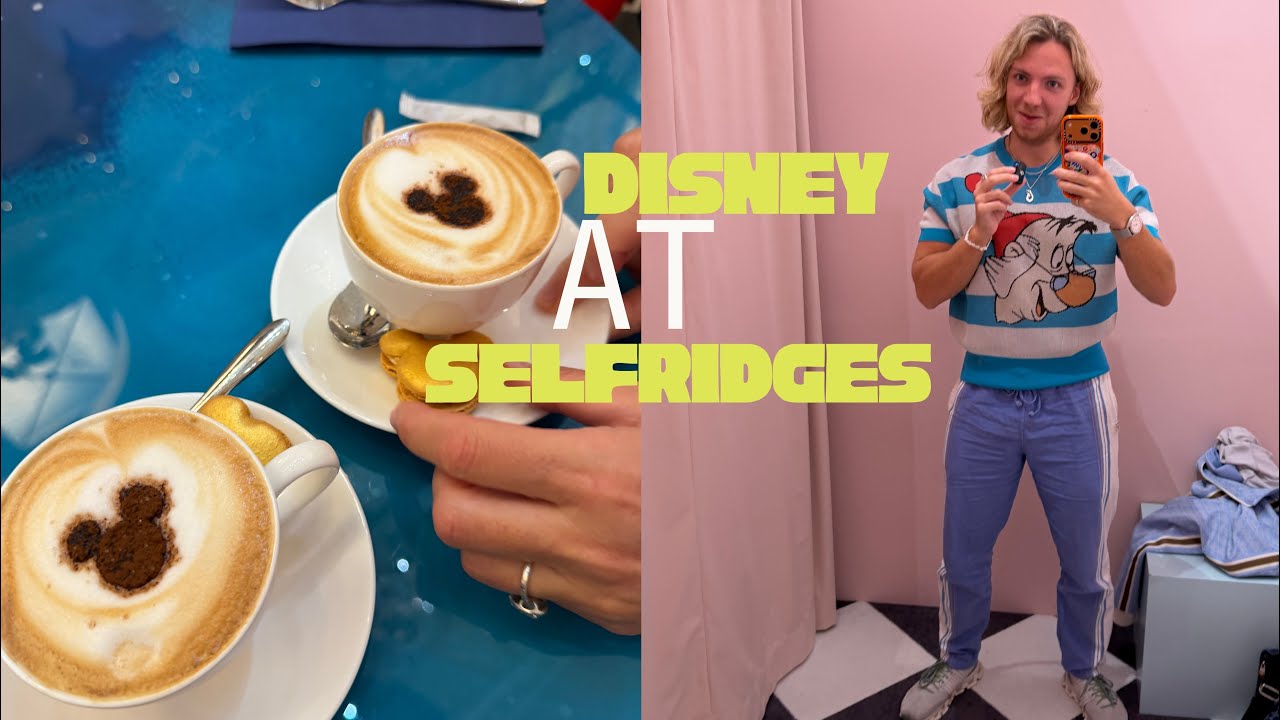 Disney shopping at Selfridges Christmas 2025