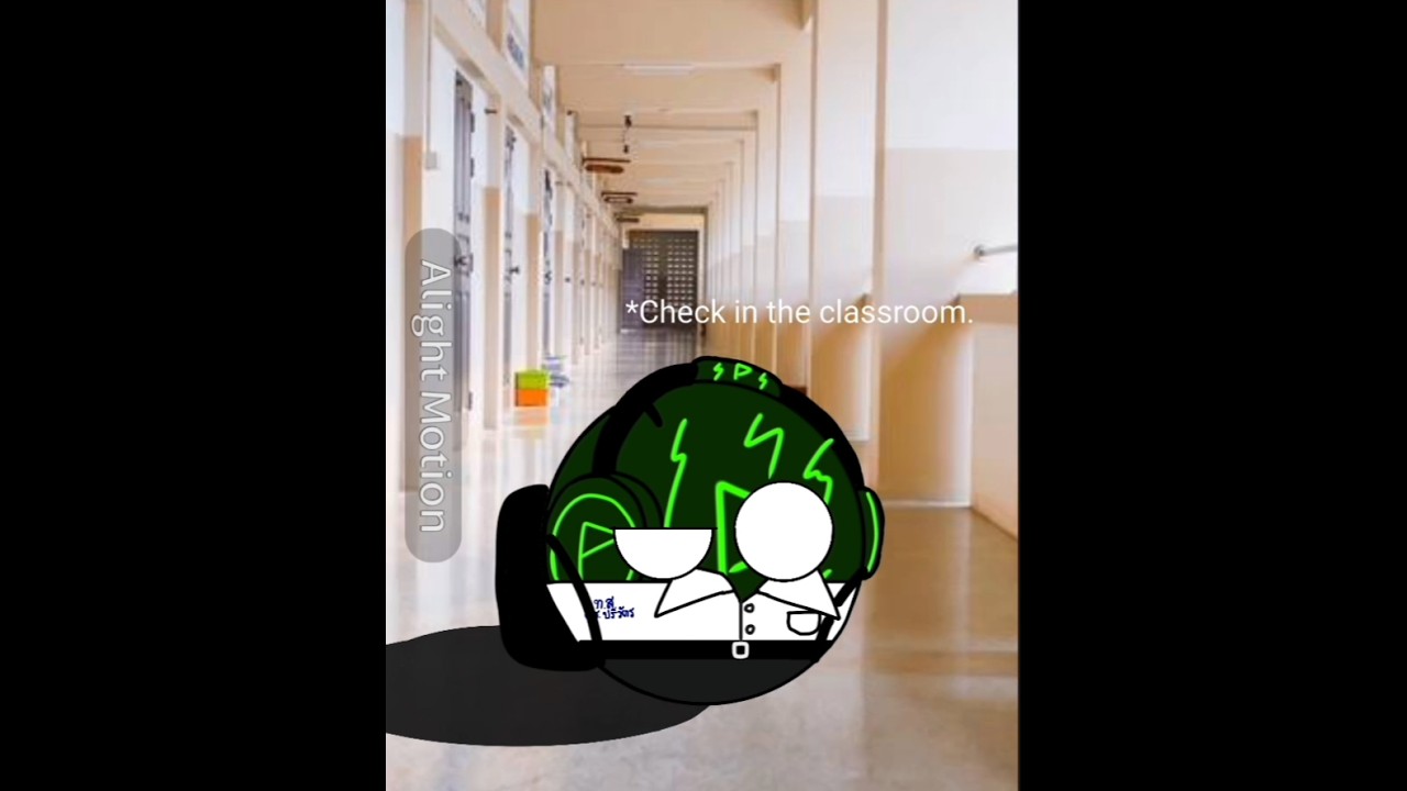 Pov: You check the classroom for who's there? Cr:@glazedreal #memes #art #countryballs #school #funk
