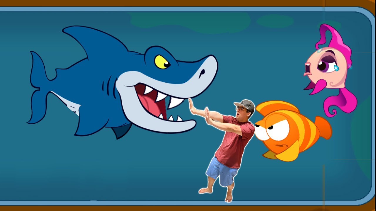 TENTE SALVAR O PEIXE  DO TUBARÃO GIGANTE NO MAR!! - Fish Story (jogos de celular)