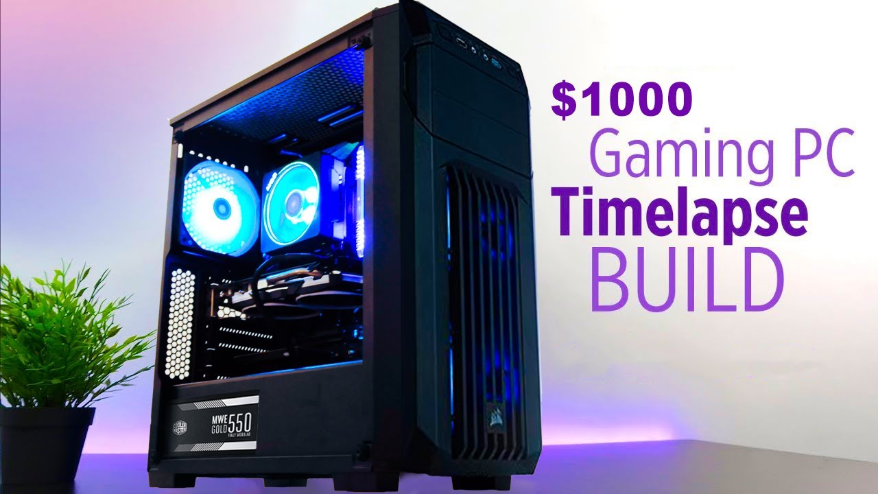 ($1000) Custom Gaming PC Timelapse Build