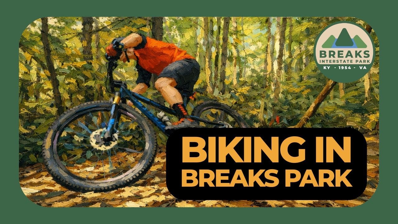 Biking at Breaks Park 2026