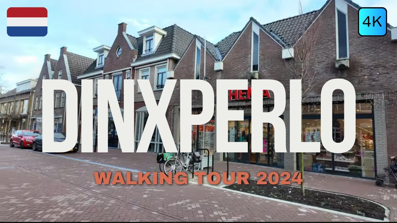 Dinxperlo Niederlande 🇳🇱 Walking Tour 4K Rundgang Restaurants Shops Cafés 12/2024