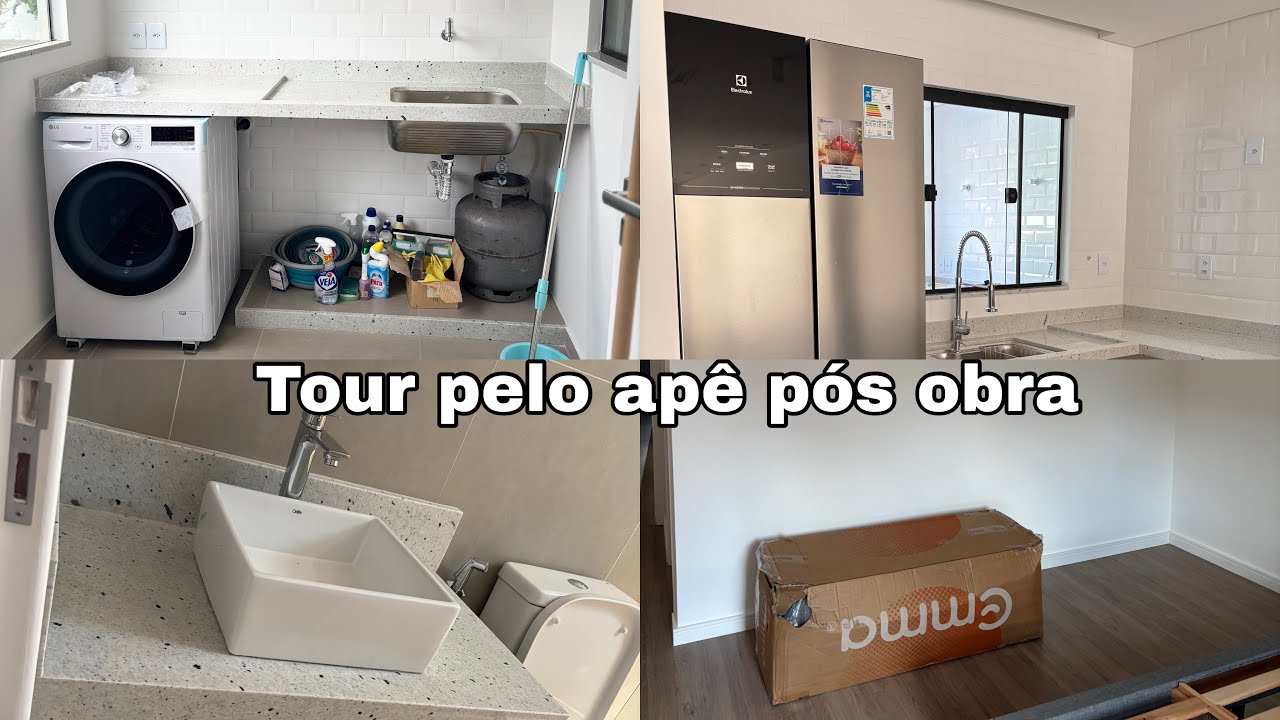 TOUR PELO NOSSO APÊ 