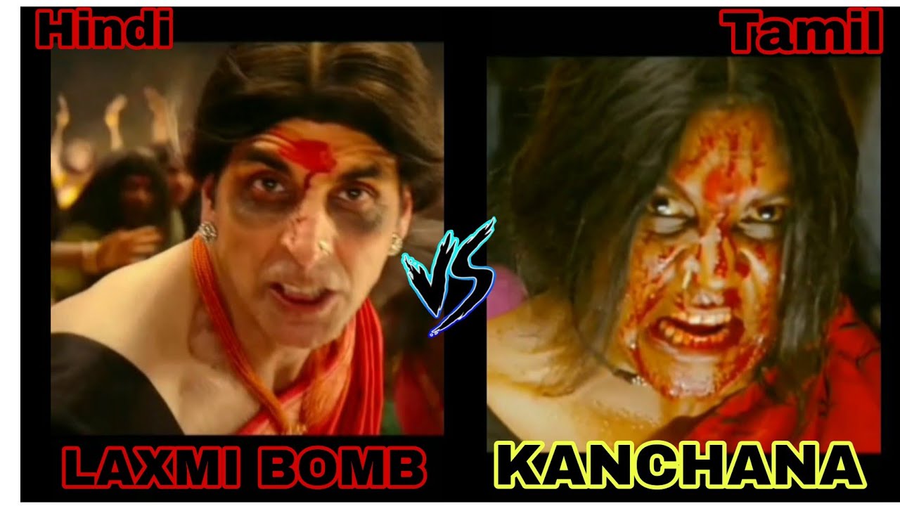 LAXMI BOMB--HINDI VS KANCHANA-- TAMIL FULL CLEAR DOUBTS