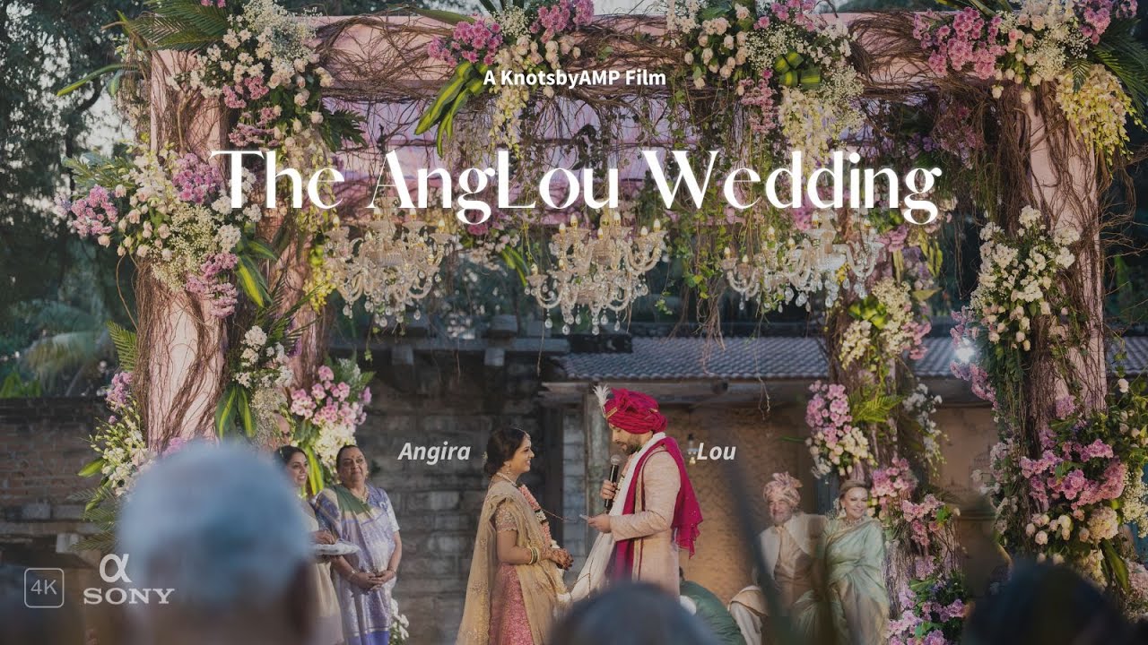 TheAngLou  Indo American Wedding at Ayurvan Waterside, Hyderabad