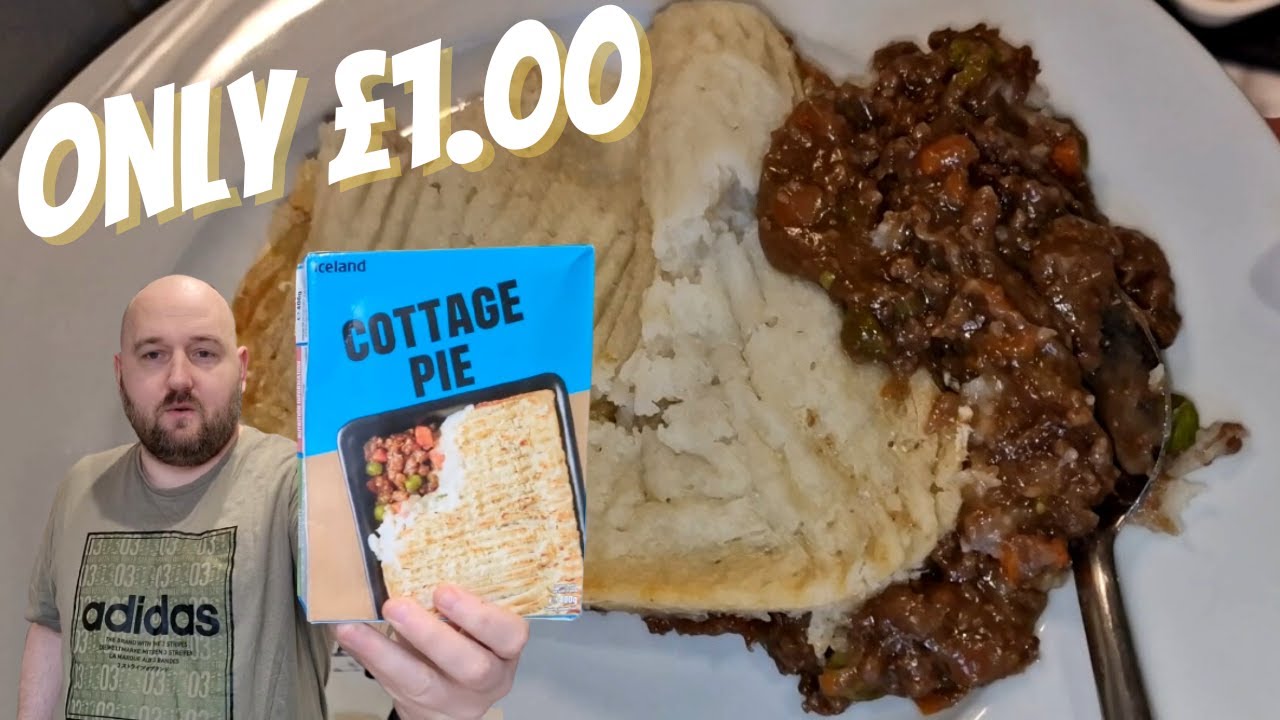 COTTAGE PIE - £1 Mini Series - Iceland - Ready Meals - Budget Food - Food Review - Frugal Living