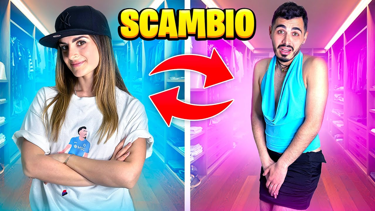 MI SCAMBIO I VESTITI CON LA MIA RAGAZZA 😥
