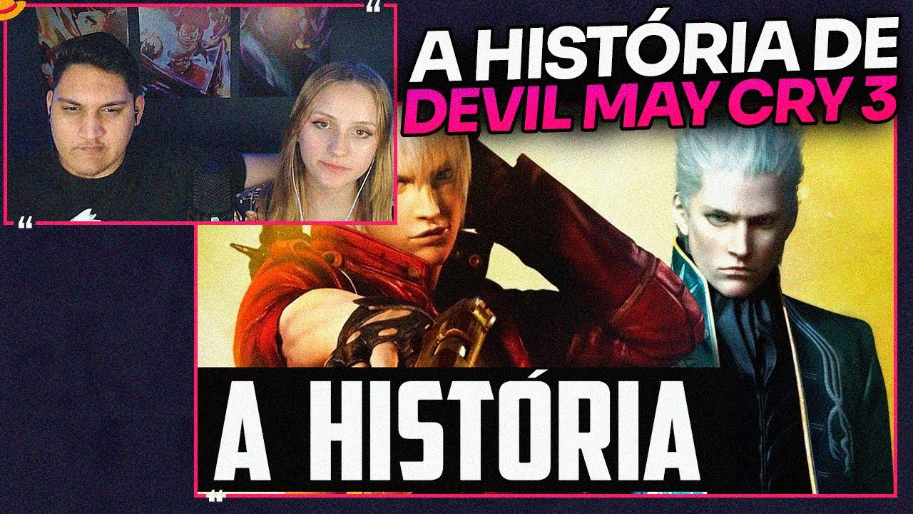 Sessão Spoiler - A História de Devil May Cry 3: Dante's Awakening | REACT EM CASAL