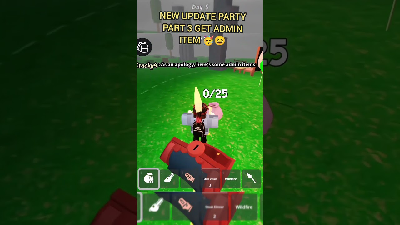 New admin party part 4 admin item...