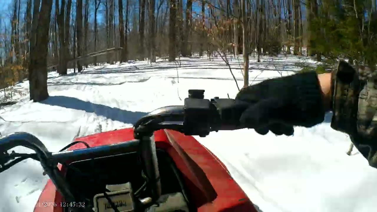 Yamaha bravo trail ride part 6