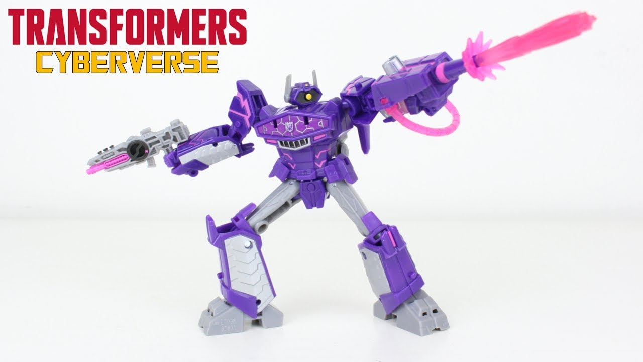 Transformers Cyberverse Deluxe Class Shockwave Review