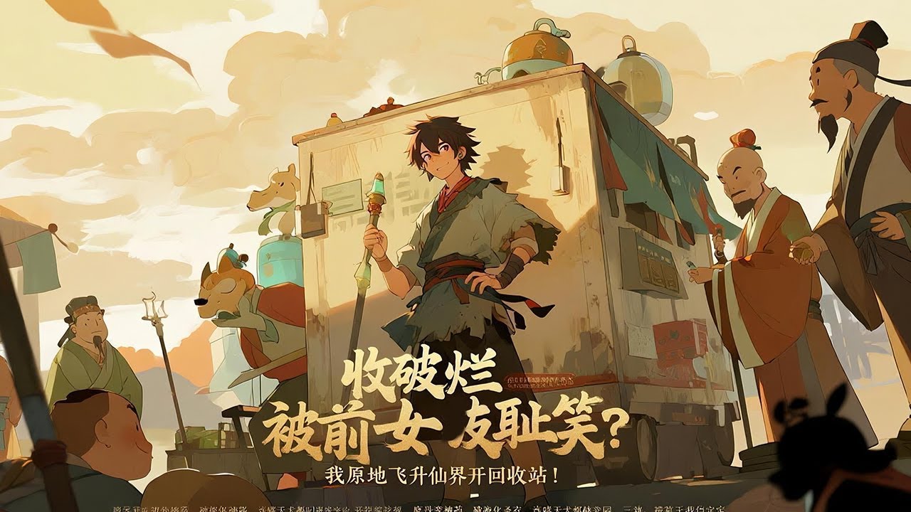 【一口气看完】收破烂被前女友耻笑？我原地飞升仙界开回收站！废丹变神药，破袍化圣衣，连哮天犬都叼来法宝求变现！老君求入股，玉帝让蟠桃园，三界破烂王我当定了！#沙雕動漫 #动漫