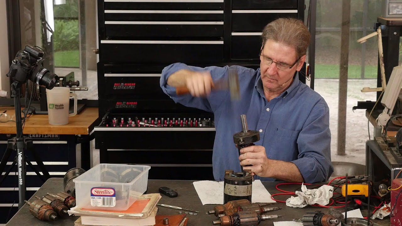 Harley Model 65A 12-volt generator rebuild