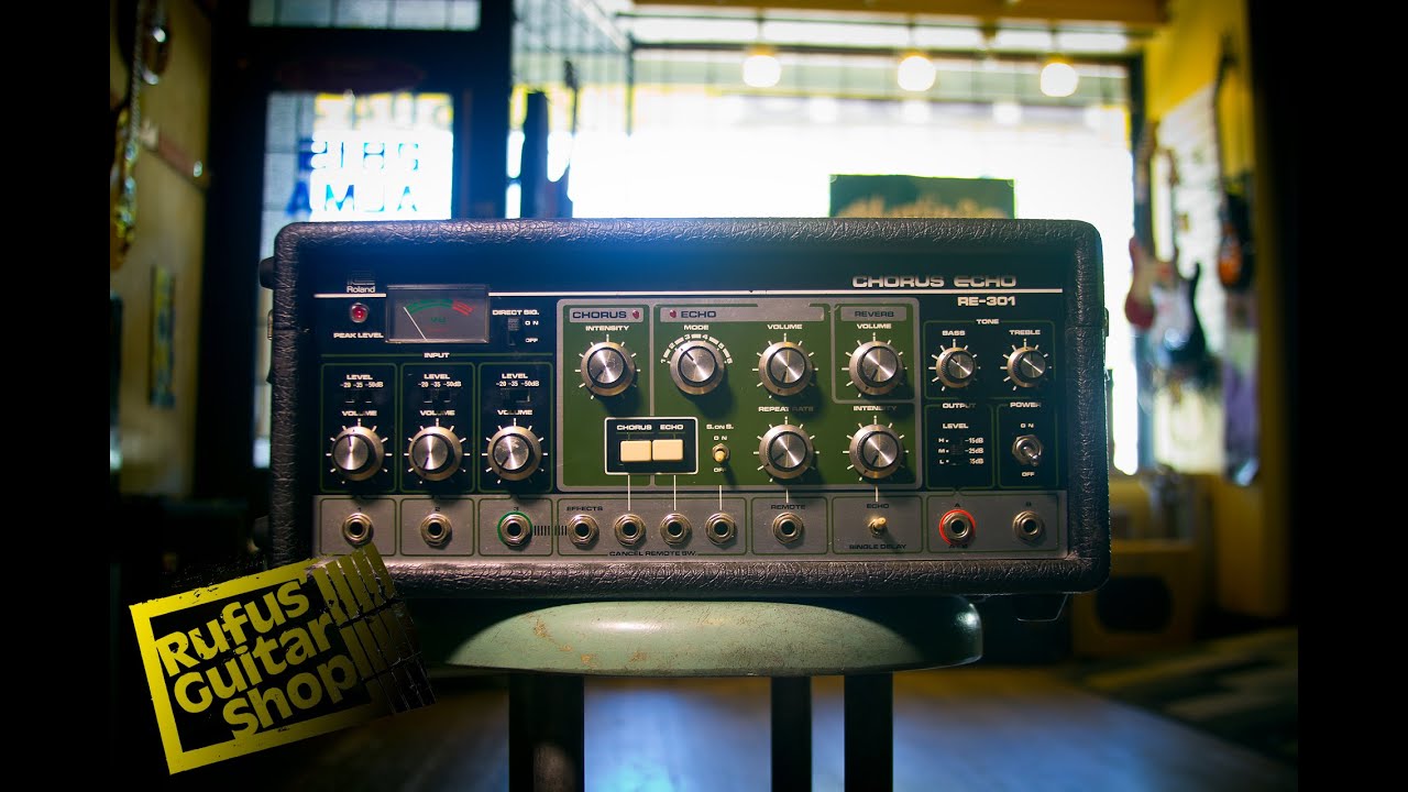 RUFUS GUITAR SHOP - Roland RE-301 Chorus Echo #rufusguitarshop #RE301 #vancouver