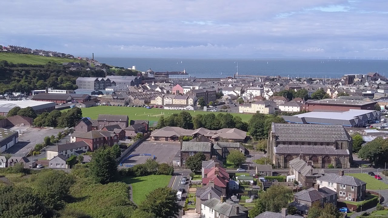 Corkickle Train Station in Whitehaven Cumbria