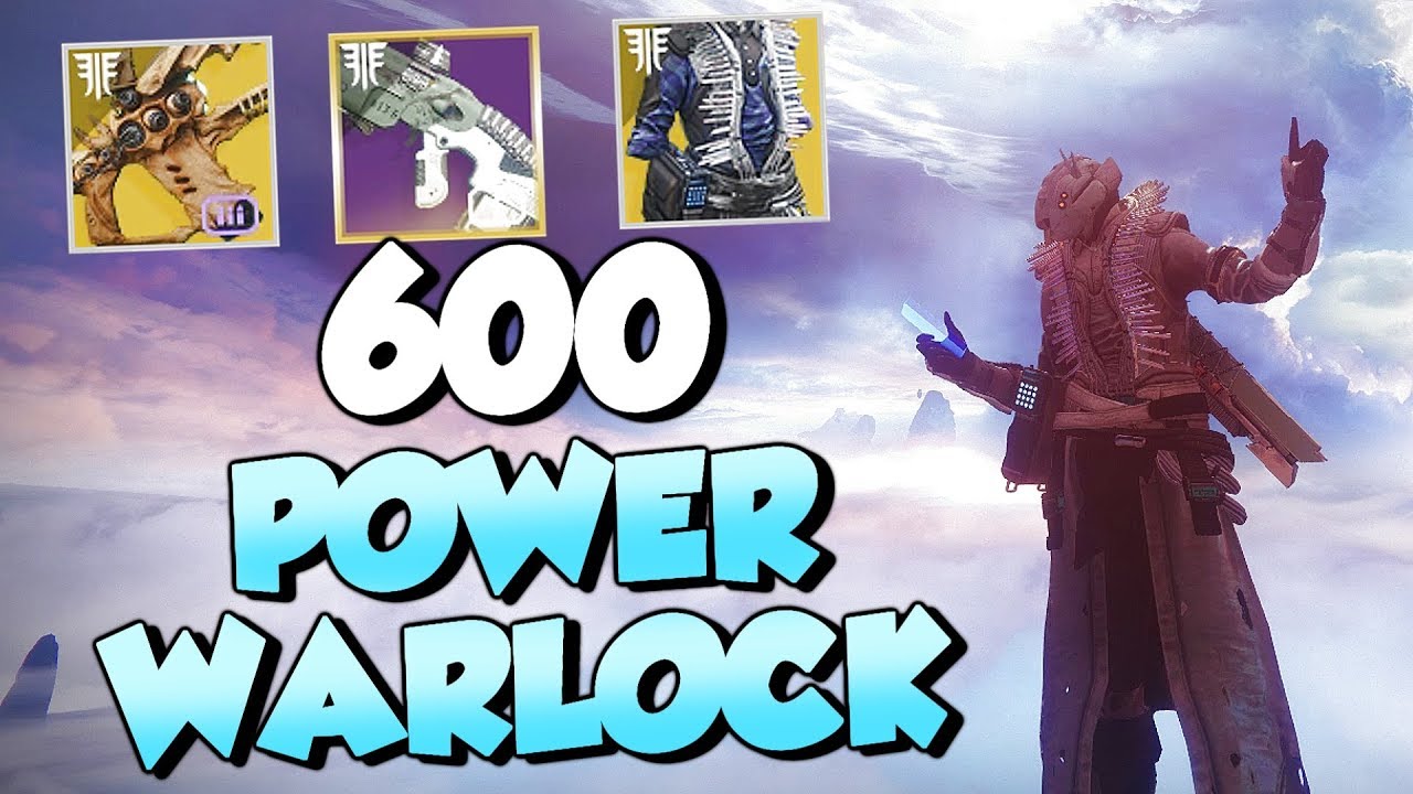 My 600 Power Warlock! All Weapons and Gear [Destiny 2 Forsaken]