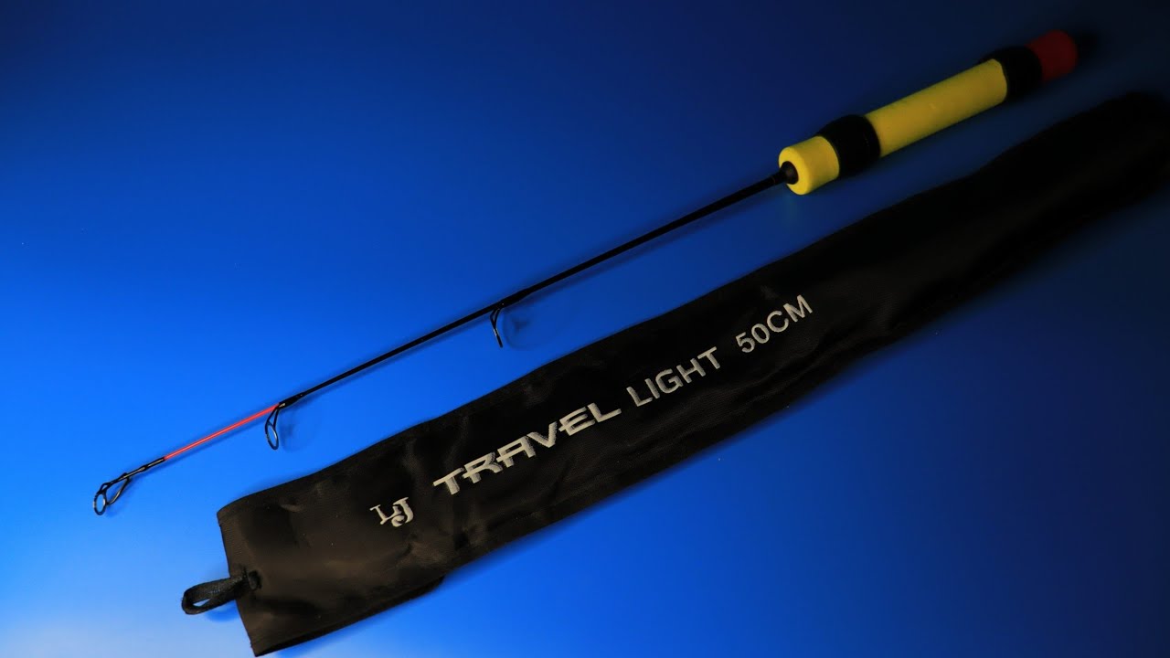Зимняя удочка Lucky John Travel Light. Обзор и отзыв