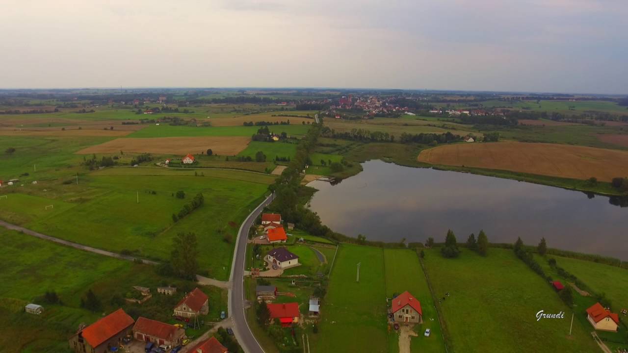 Warmia - Jeziorany i okolice z drona