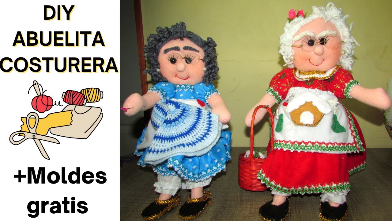 DIY ABUELITA COSTURERA