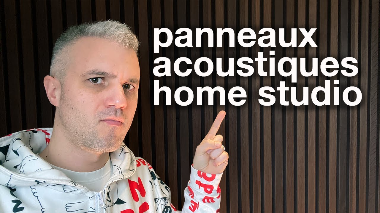 Panneaux acoustiques Home Studio : le cas Wood'upp