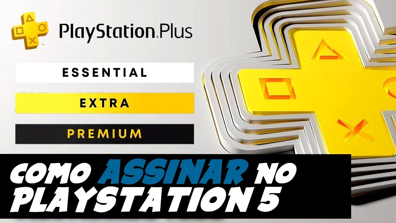 COMO ASSINAR a NOVA PLAYSTATION PLUS no PS5 (Plus Essencial, Extra e Deluxe)