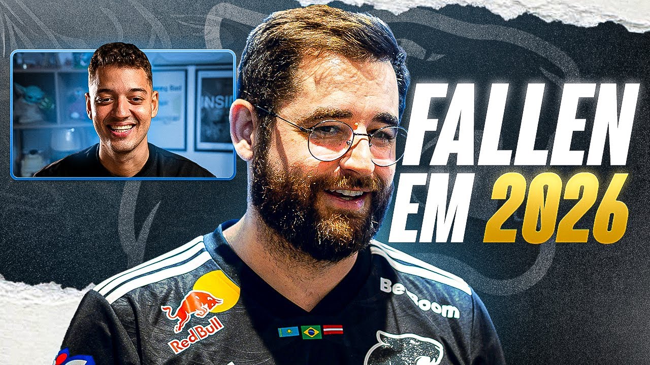 É OFICIAL: FALLEN VAI CONTINUAR JOGANDO NA FURIA EM 2026 (aposentadoria adiada) 