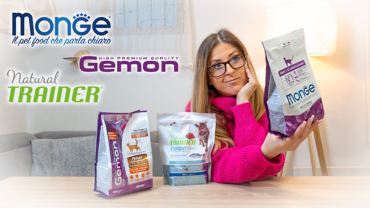 Monge, Gemon i Natural Trainer hrana za mačke - Koja je bolja?