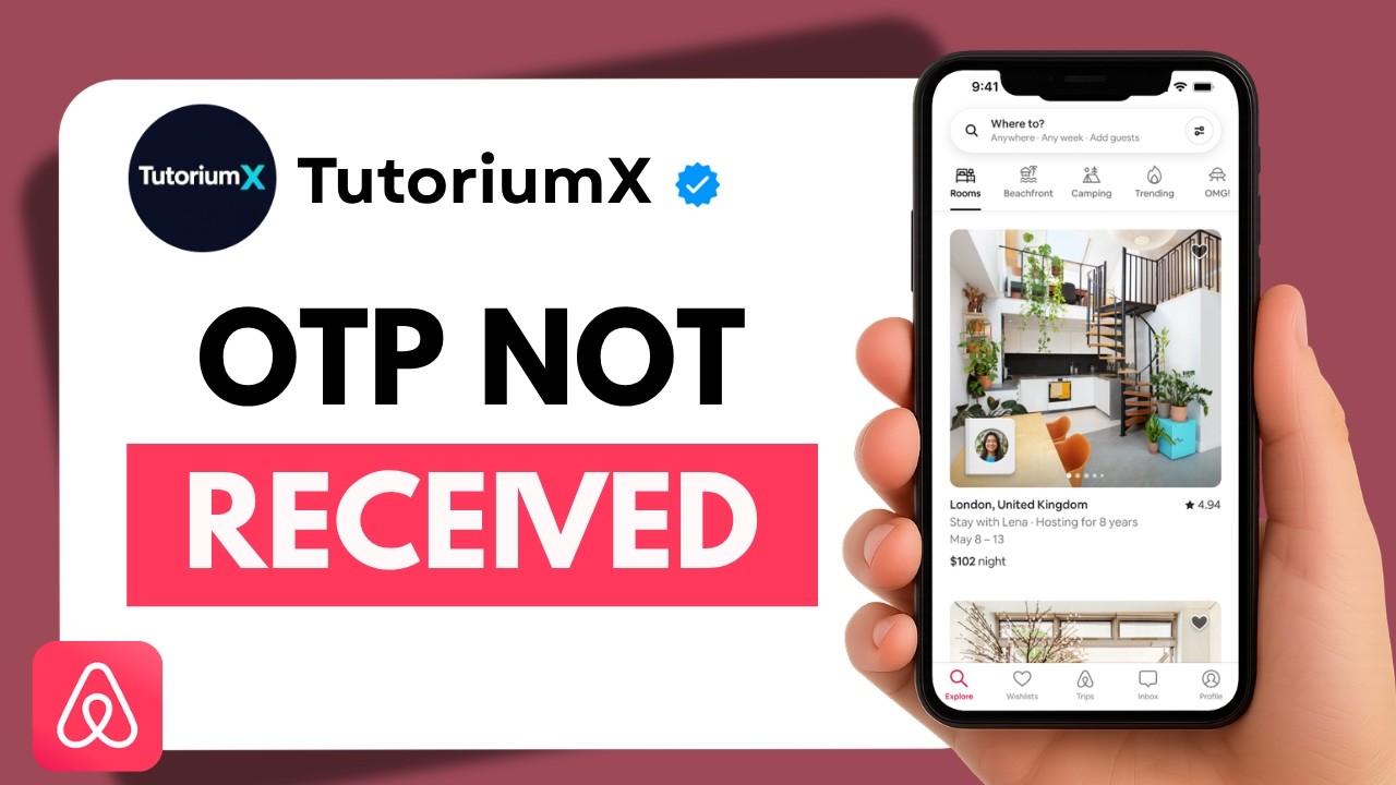 How to Fix Airbnb Verification Code Not Received | OTP Not Arriving Fix
