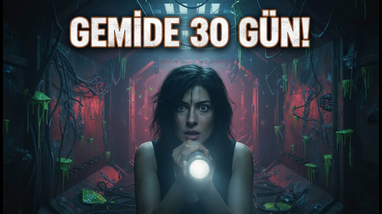 30 Days on Ship | Gemide 30 Gün Hayatta Kalabilir Miyiz? (Türkçe İlk Bakış)