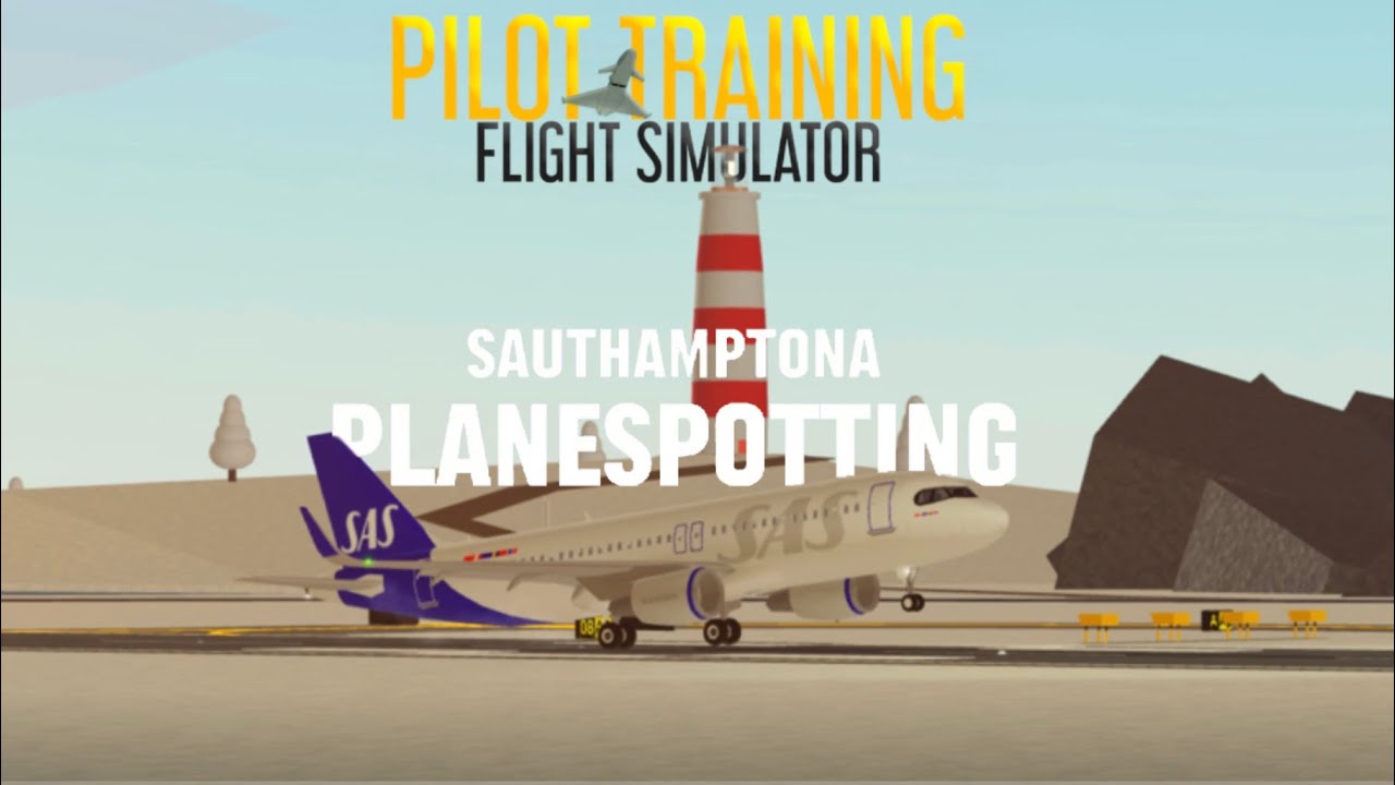 Planespotting at Sauthamptona ✈️ PTFS | Real Sounds 🔉| (Realistic)