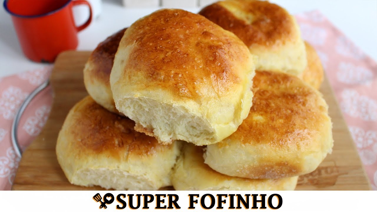 PÃO DE BATATA CASEIRO SUPER FOFINHO - RECEITAS QUE AMO
