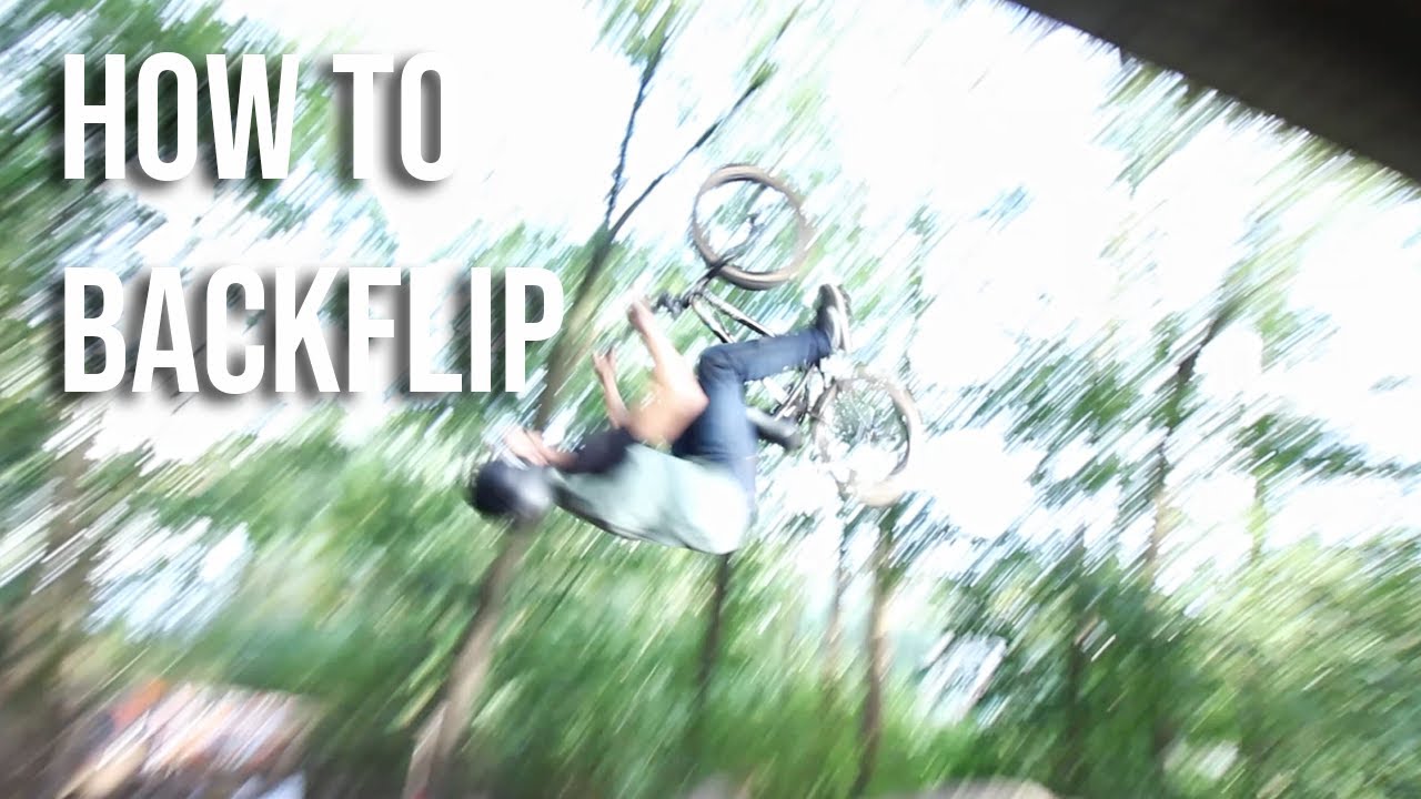 Как сделать бэкфлип на BMX