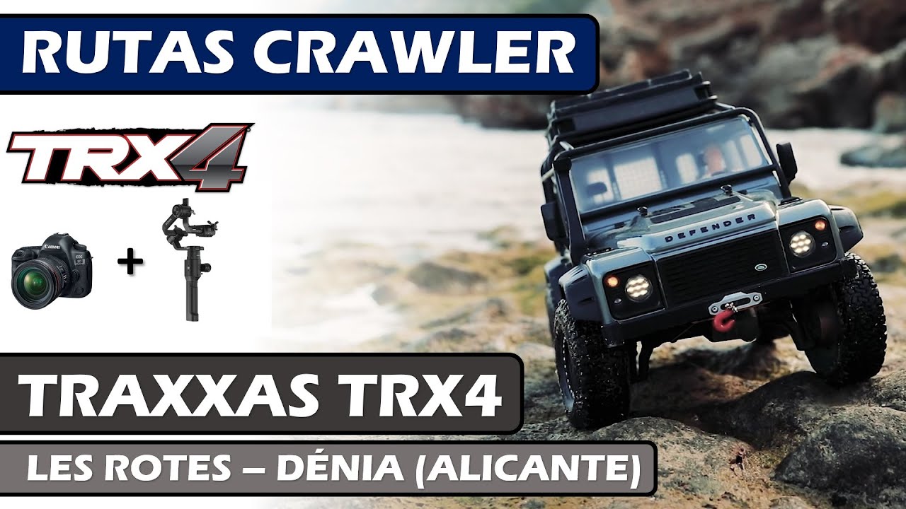 Traxxas TRX4 Defender - 5D Mark IV + Ronin S footage - Driving and shooting video at the same time