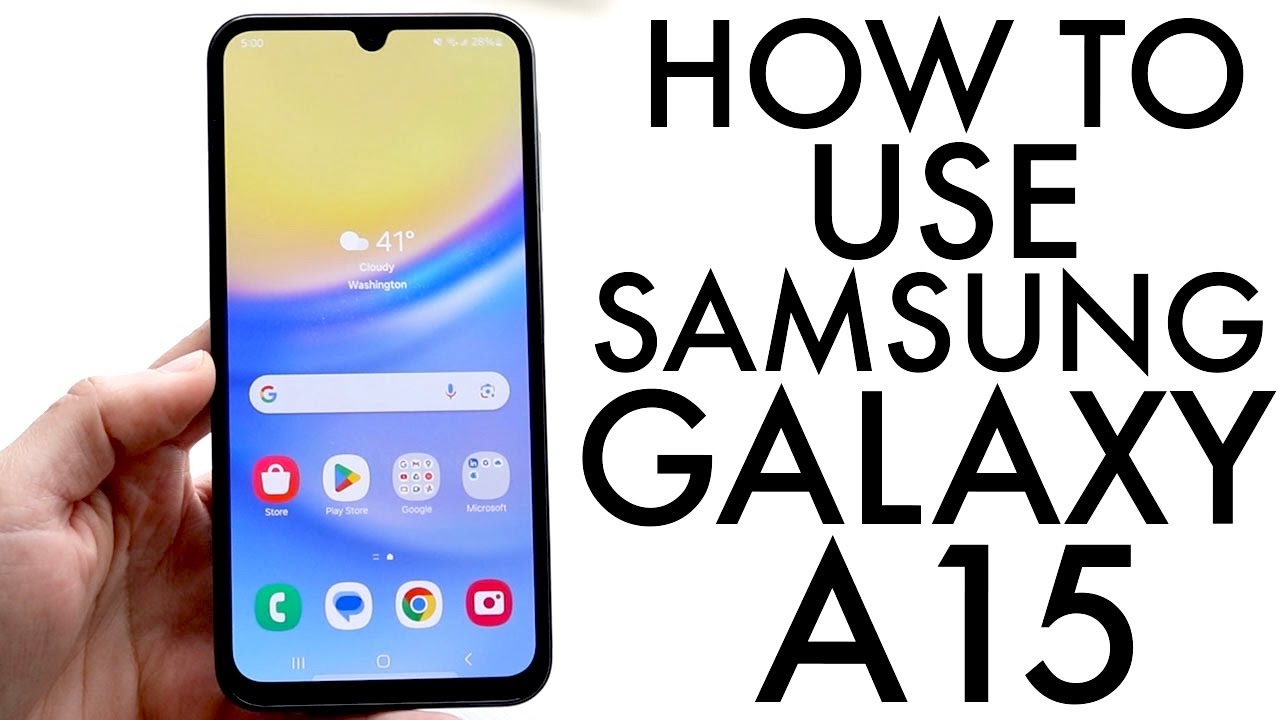 Как пользоваться Samsung Galaxy A15! (Полное руководство для начинающих)