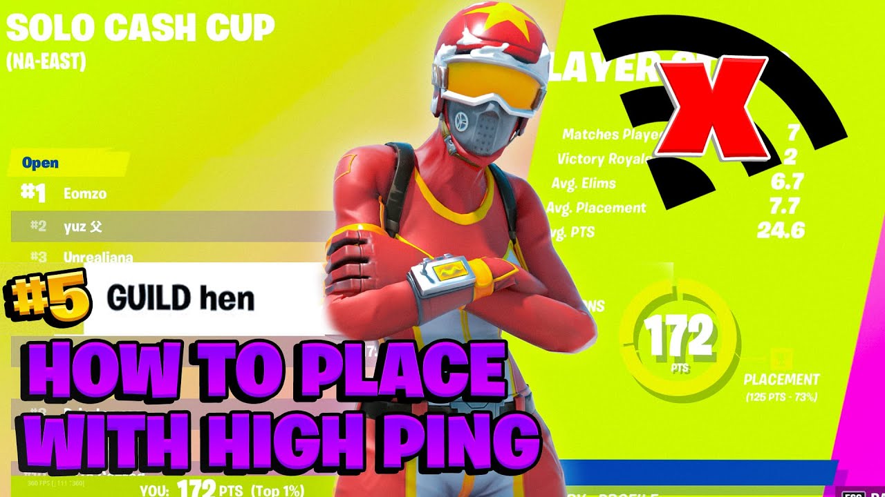 How To Place on HIGH PING Like HEN (Tips & Tricks)