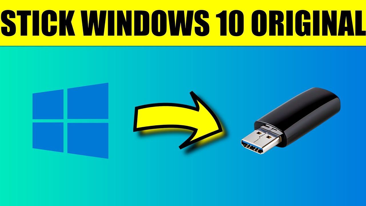 Cum faci un stick bootabil cu Windows 10 original