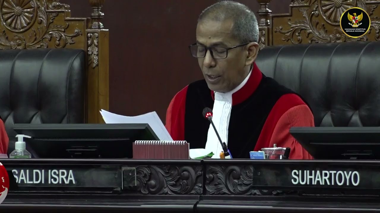 (Berita Video) 19 Januari 2026 : Sidang Putusan Pengujian Undang-Undang