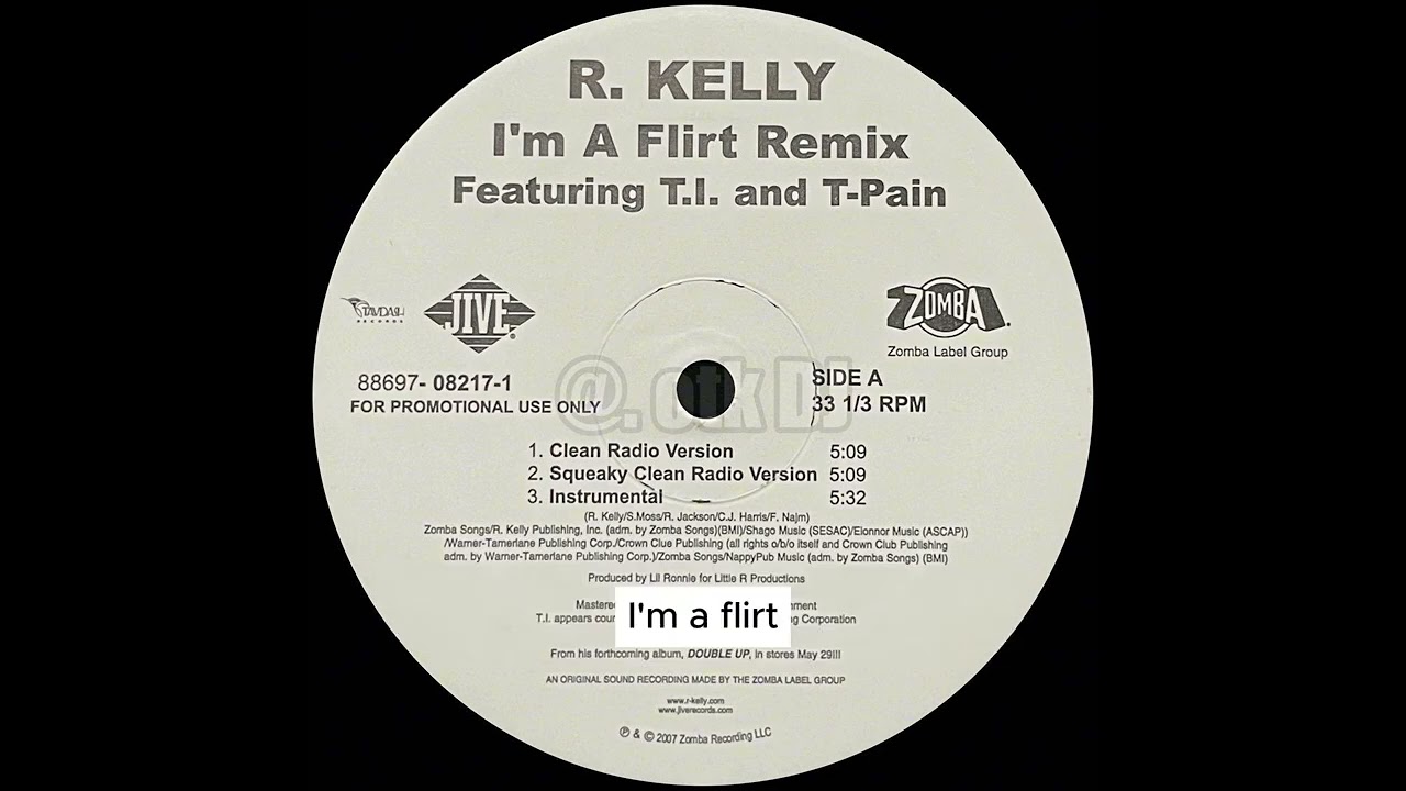 R. Kelly - I'm a Flirt (lyrics)