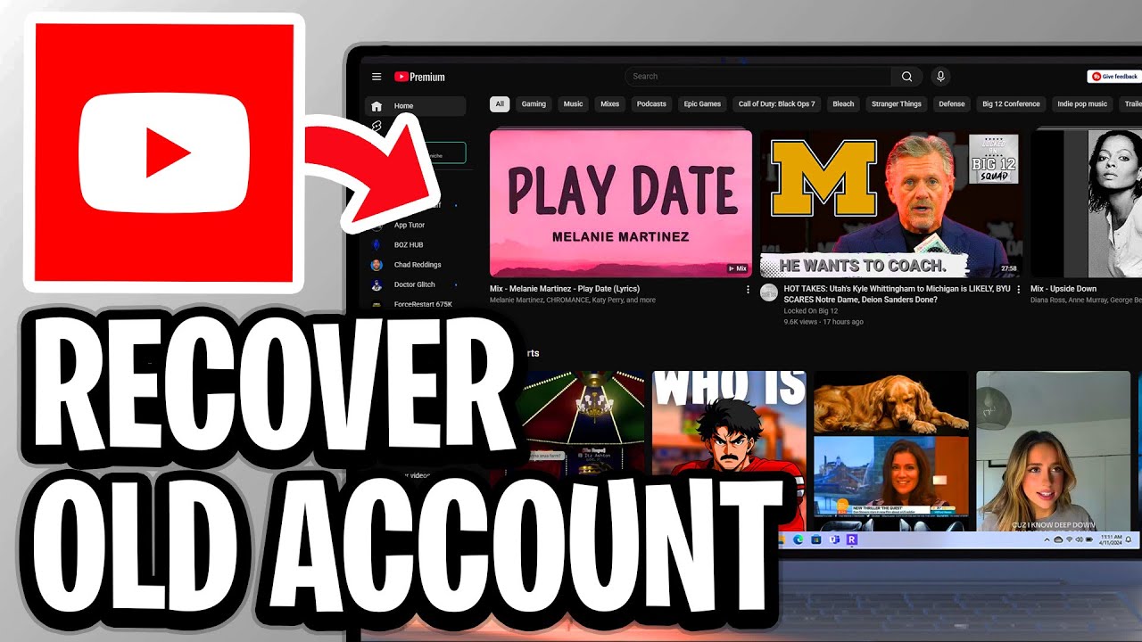 How to Recover Old YouTube Channel WITHOUT Email AND Password 2026 - Full Guide