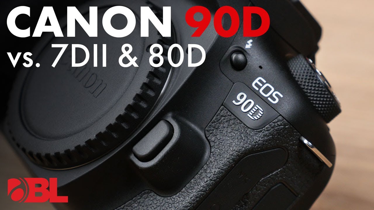Canon 90D против Canon 7D Mark II против Canon 80D | Сравнительный обзор