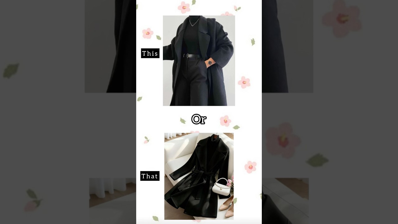 This or That #choose #aestheticfashion #gift #cute #beautiful #beautiful #aesthetic
